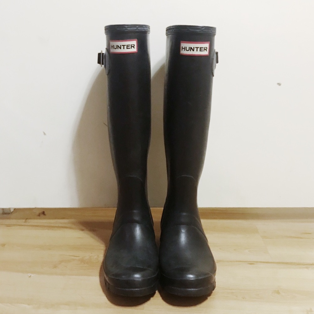 Hunter Original Tall Black Rain Boots